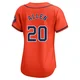 Women's Nick Allen Houston Astros ＃20 Orange Limited - Alternate Jersey