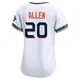 Women's Nick Allen Houston Astros ＃20 White Limited - 2025 City Connect Jersey