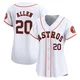 Women's Nick Allen Houston Astros ＃20 White Limited - Home Jersey