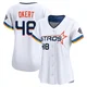 Women's Steven Okert Houston Astros ＃48 White Limited - 2025 City Connect Jersey
