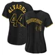 Women's Yordan Alvarez Houston Astros ＃44 Black Authentic - Snake Skin City Jersey
