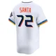Youth Alimber Santa Houston Astros ＃72 White Limited - 2025 City Connect Jersey