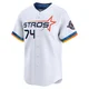 Youth Bryan King Houston Astros ＃74 White Limited - 2025 City Connect Jersey