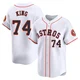 Youth Bryan King Houston Astros ＃74 White Limited - Home Jersey