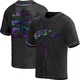 Youth Cesar Cedeno Houston Astros ＃28 Black Replica - Holographic Alternate Jersey