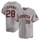 Youth Cesar Cedeno Houston Astros ＃28 Gray Limited - Away Jersey
