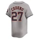 Youth Cesar Cedeno Houston Astros ＃28 Gray Limited - Away Jersey