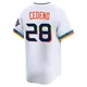 Youth Cesar Cedeno Houston Astros ＃28 White Limited - 2025 City Connect Jersey