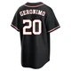 Youth Cesar Geronimo Houston Astros ＃20 Black Replica - Fashion Out Jersey