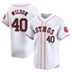 Youth Don Wilson Houston Astros ＃40 White Limited - Home Jersey