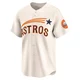 Youth Hunter Pence Houston Astros ＃9 Cream Limited - Throwback Cooperstown Collection Jersey
