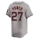 Youth Hunter Pence Houston Astros ＃9 Gray Limited - Away Jersey