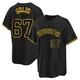 Youth Jairo Solis Houston Astros ＃67 Black Replica - Snake Skin City Jersey