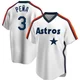 Youth Jeremy Pena Houston Astros ＃3 White Replica - Home Cooperstown Collection Team Jersey