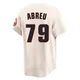 Youth Jose Abreu Houston Astros ＃79 Cream Limited - Throwback Cooperstown Collection Jersey