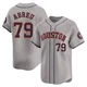 Youth Jose Abreu Houston Astros ＃79 Gray Limited - Away Jersey