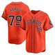 Youth Jose Abreu Houston Astros ＃79 Orange Limited - Alternate Jersey