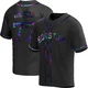 Youth Luis Garcia Houston Astros ＃77 Black Replica - Holographic Alternate Jersey