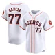 Youth Luis Garcia Houston Astros ＃77 White Limited - Home Jersey