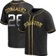 Youth Luis Gonzalez Houston Astros ＃26 Gold Replica - Black en Alternate Jersey