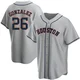 Youth Luis Gonzalez Houston Astros ＃26 Gray Replica - Road Jersey