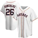 Youth Luis Gonzalez Houston Astros ＃26 White Replica - Home Jersey