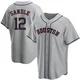Youth Michael Sandle Houston Astros ＃12 Gray Replica - Road Jersey