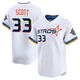 Youth Mike Scott Houston Astros ＃33 White Limited - 2025 City Connect Jersey