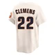 Youth Roger Clemens Houston Astros ＃22 Cream Limited - Throwback Cooperstown Collection Jersey