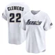 Youth Roger Clemens Houston Astros ＃22 White Limited - Throwback Cooperstown Collection Jersey