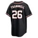 Youth Taylor Trammell Houston Astros ＃26 Black Replica - Fashion Out Jersey