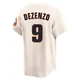 Youth Zach Dezenzo Houston Astros ＃9 Cream Limited - Throwback Cooperstown Collection Jersey