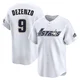 Youth Zach Dezenzo Houston Astros ＃9 White Limited - Throwback Cooperstown Collection Jersey